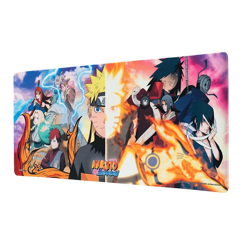 Grupo Erik Naruto Shippuden Tappetino Mouse XXL 80x35 cm | Mousepad