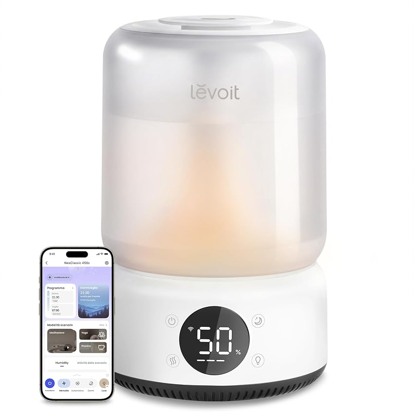 Levoit Umidificatore Ambiente Smart 4
