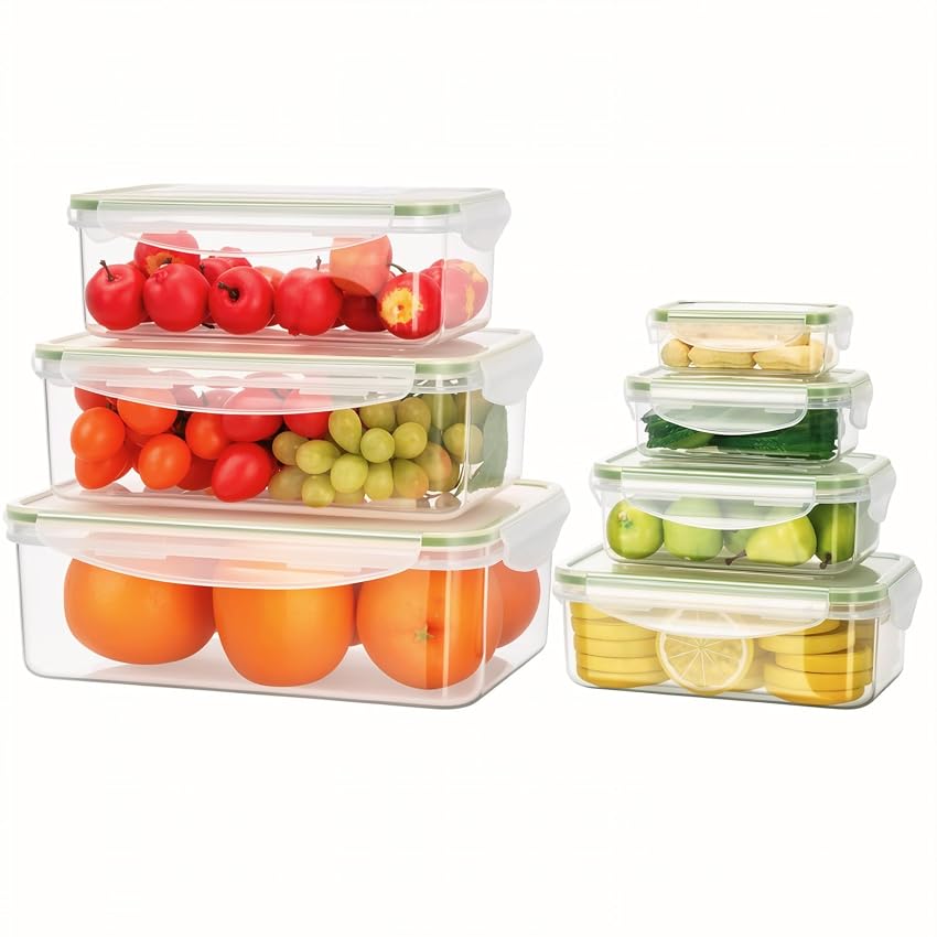 AiQInu 7 Pezzi Contenitori Ermetici set