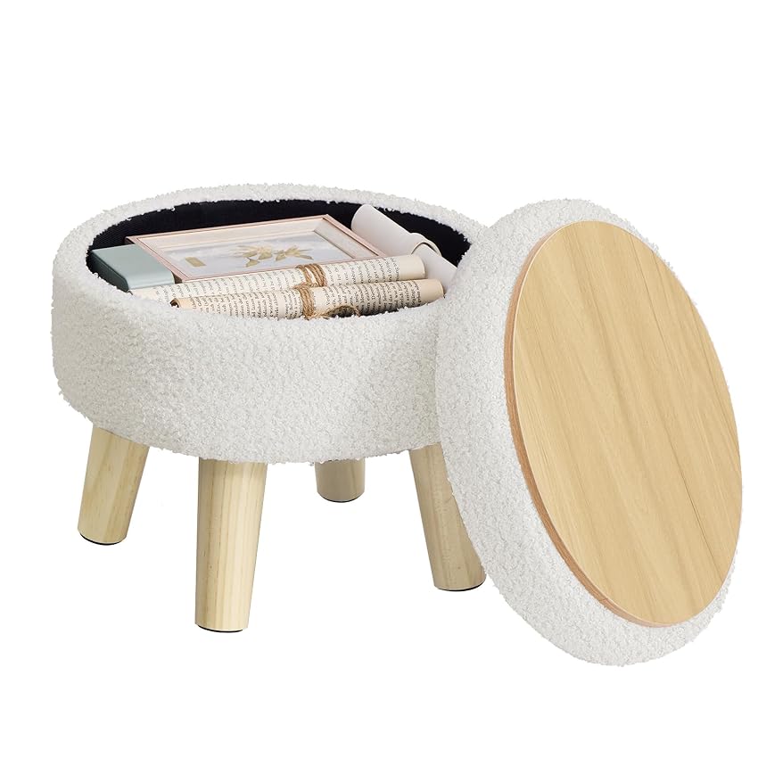 SONGMICS Pouf Contenitore