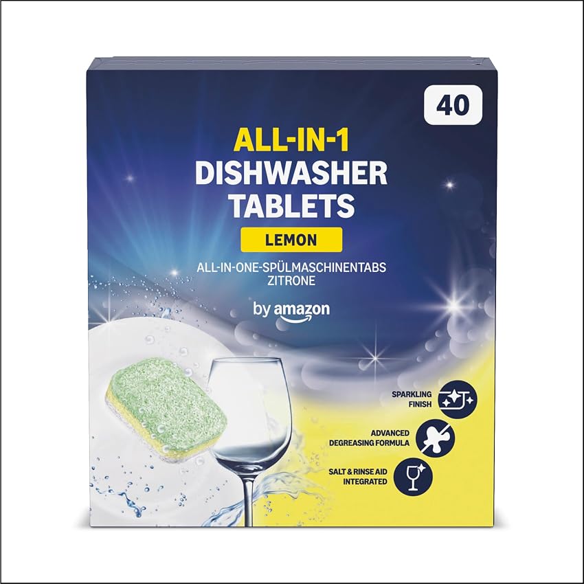 by Amazon - Pastiglie per Lavastoviglie All-in-One