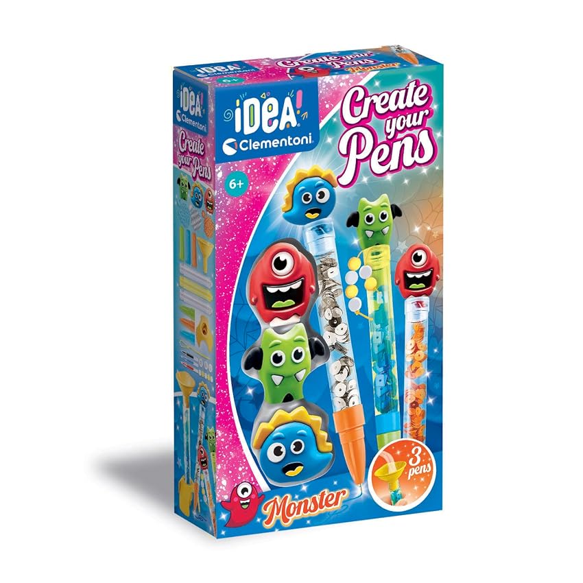 Clementoni Idea - Create Your Pens: Monster