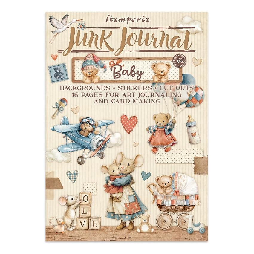Stamperia - Junk Journal Stickers