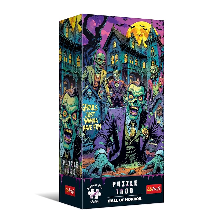 Trefl Premium Plus Quality - Hall of Horror Puzzle: Zombie - 1000 pezzi