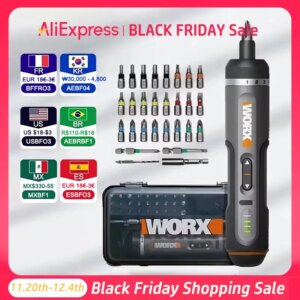 WORX WX242 Mini Set di cacciaviti elettrici Smart Cordless Cacciavite elettrico ricaricabile