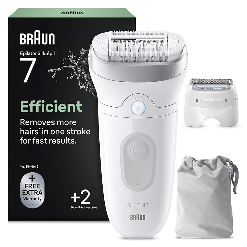 Braun Silk-Épil 7 Epilatore Elettrico Donna