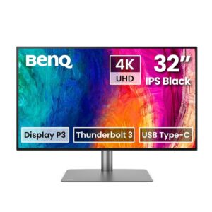 BenQ PD3225U 32" 4K Monitor per Mac con IPS Black e Thunderbolt 3