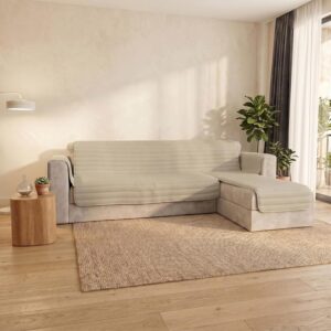 Italian Bed Linen Copridivano Trendy con penisola Reversibile
