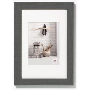 walther design Grigio 50 x 70 cm con passe-partout