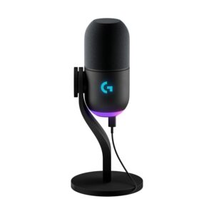 Logitech G Yeti GX Dynamic Microfono a condensatore RGB per gaming