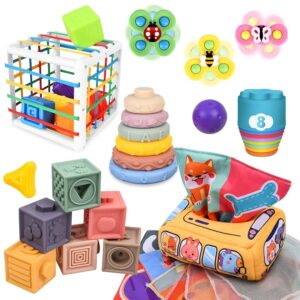 IEEILULU 6 in 1 Giocattolo Montessori per Bambini