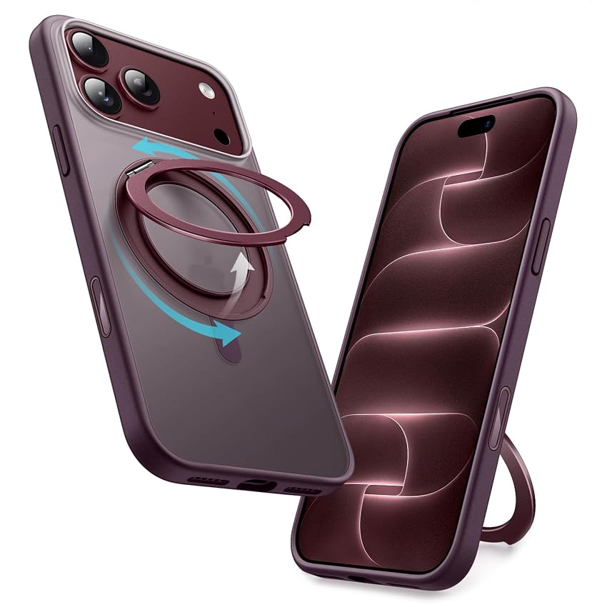 JETech Cover Supporto ad Ruotabile per iPhone 18 Pro Max