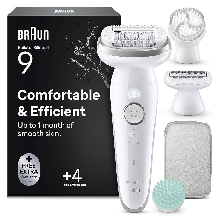 Braun Silk-Épil 9 Epilatore Elettrico Donna