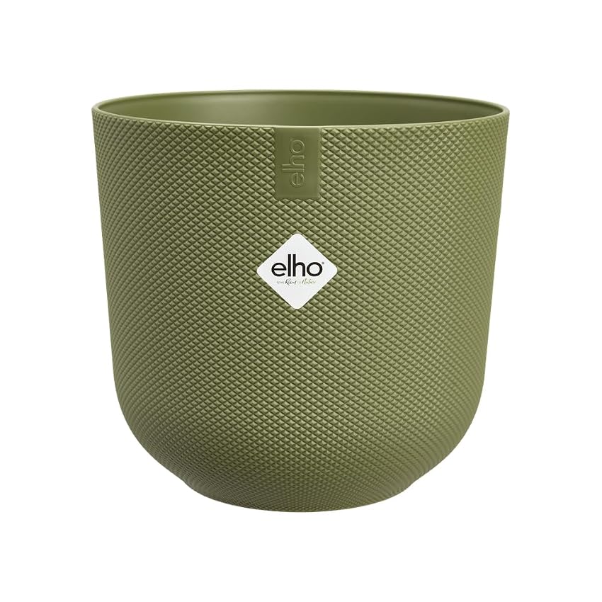 Elho jazz round 16cm vaso da fiori - May Green