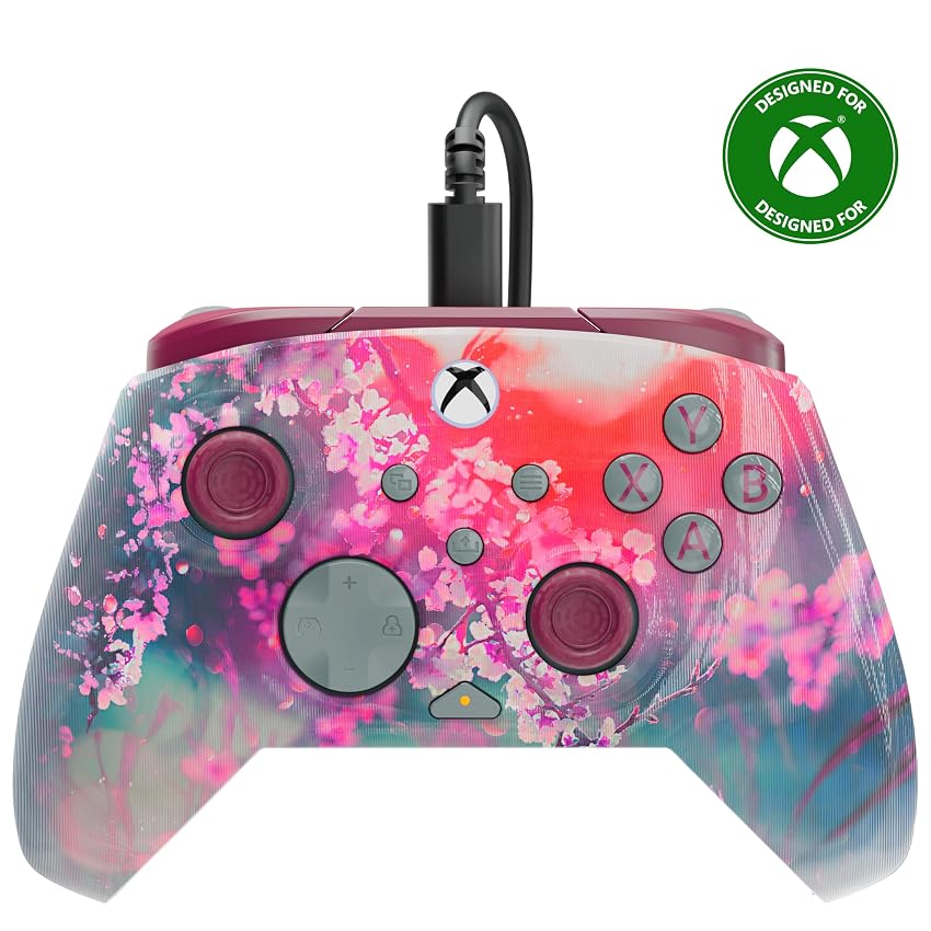 Turtle Beach Rematch Advanced Kyoto Bloom Controller da gaming con cavo per Xbox e