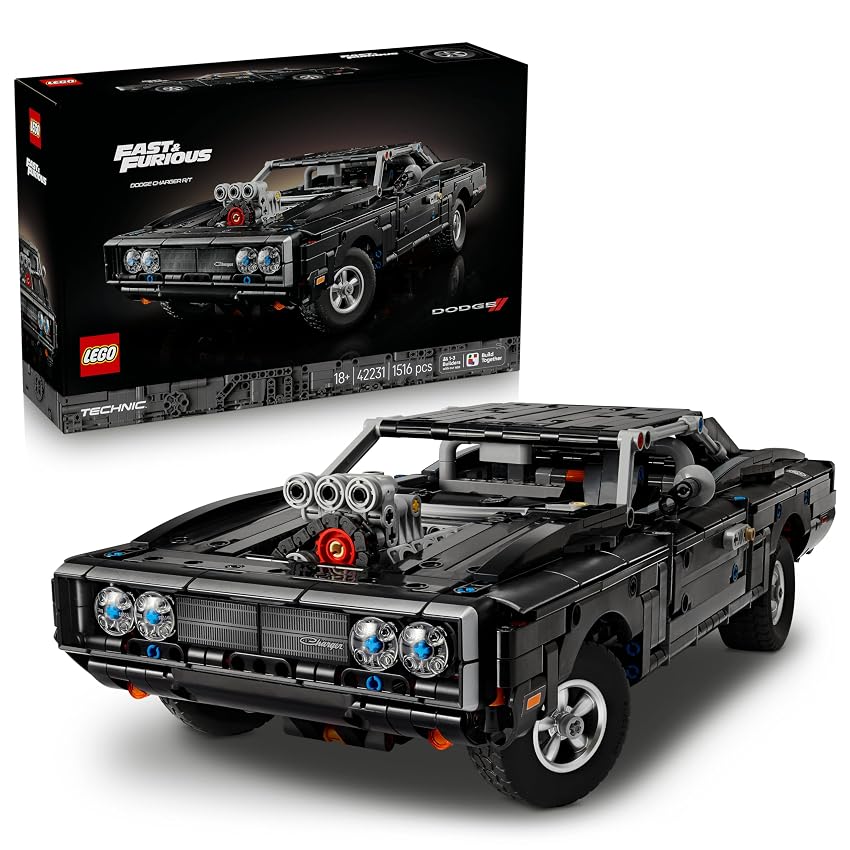 LEGO Technic Auto Dodge Charger R/T Fast and Furious - Kit Modellismo per Adulti