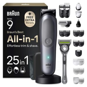 Braun Rasoio Elettrico Barba e Capelli Serie 9
