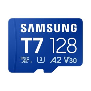 Samsung Scheda di memoria microSD T7 da 128 GB