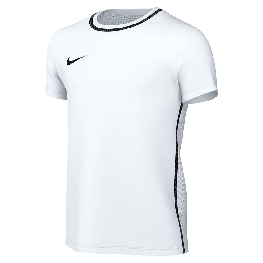 Nike DF Park26 SS T-Shirt per Bambini White/Black/Black 8/10 Anni