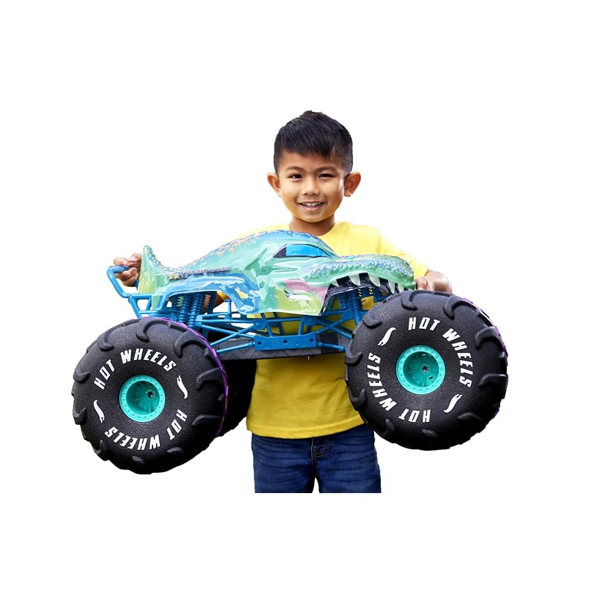 Hot Wheels Monster Trucks XL Mega-Wrex Veicolo RC in scala 1:6