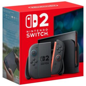 Console Nintendo Switch 2 V2 Colore Nero 256GB Memoria Connessione Hdmi JoyCon