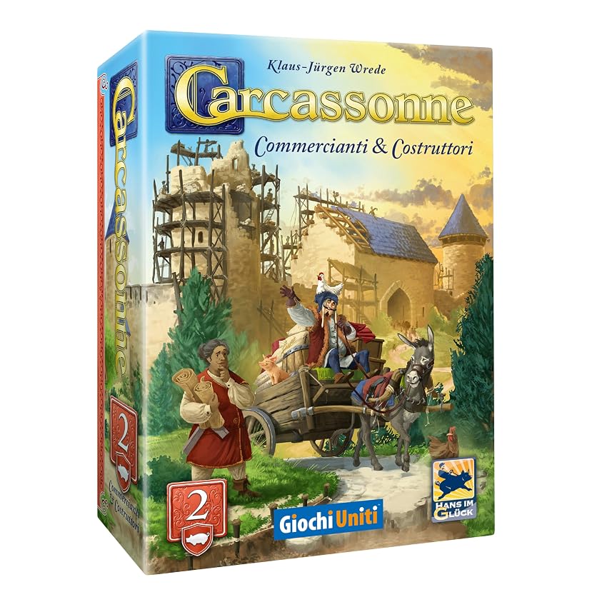 Giochi Uniti - Carcassonne Revival: Commercianti e Costruttori 2