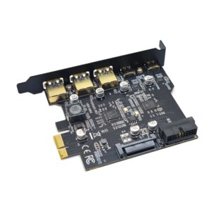 Tipo C USB 3.2 Gen1 Scheda PCIE Hub USB 3.0 Scheda PCI Express PCI