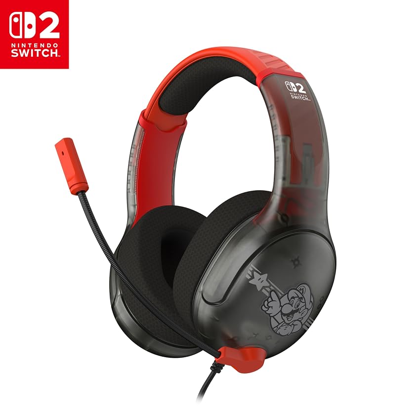 Turtle Beach Airlite Fit Mario Star Cuffie da gioco con cavo