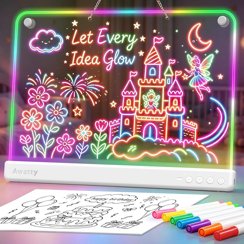 Awatty Lavagna da Disegno a LED