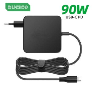 Adattatore per laptop UE 90W 87W 61W USB-C Tipo C 65W Caricabatterie Alimentazione