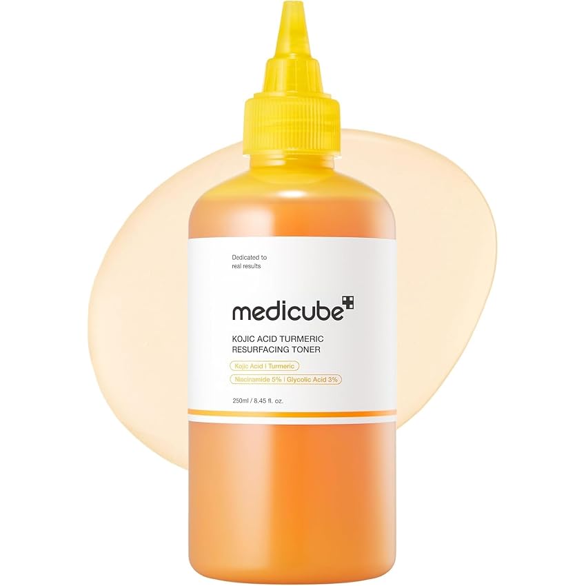 medicube Kojic Acid Turmeric Smoothing Toner for Face & Body