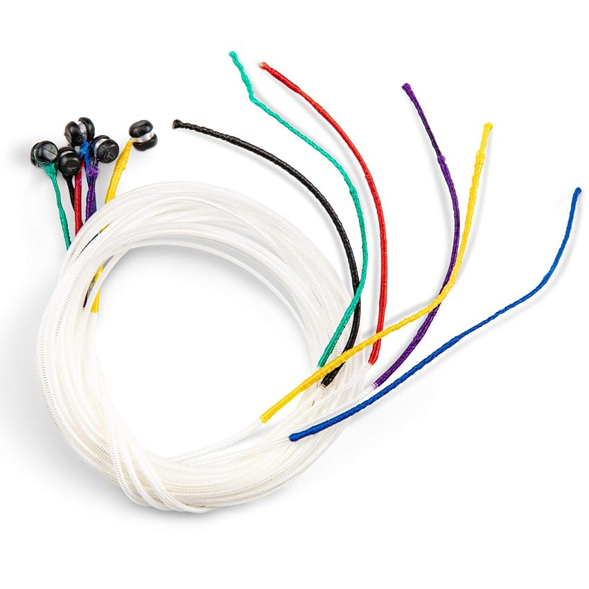 Woet® Corde di ricambio in nylon per chitarra giocattolo