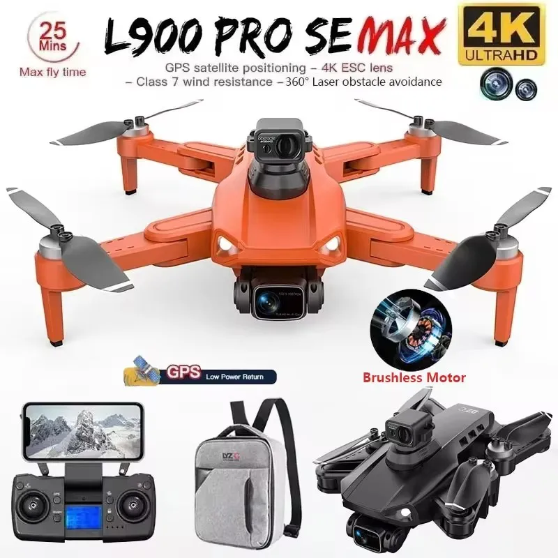 LYZRC L900 Pro SE MAX Drone 4K Professionale Doppia Fotocamera HD GPS 5G WIFI 360