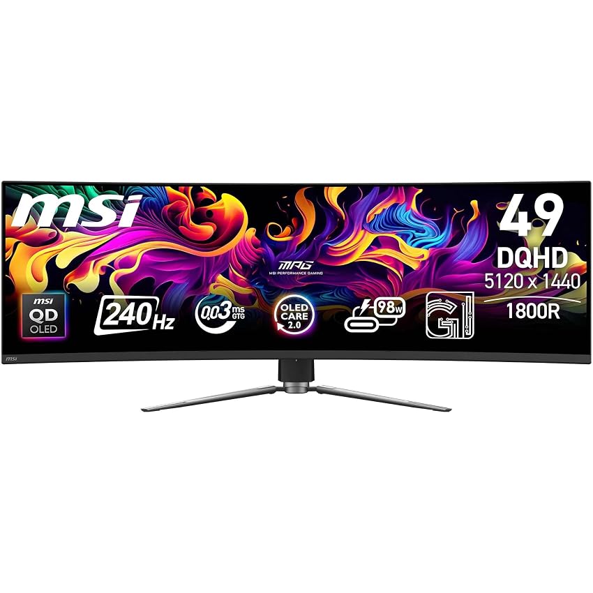 msi MPG 491CQPX QD-OLED 49" Monitor