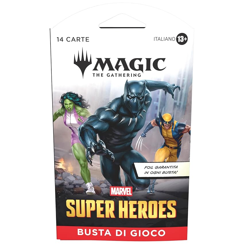 Buste di gioco di Magic: The Gathering | Marvel Super Heroes | Gioco di carte collezionabili