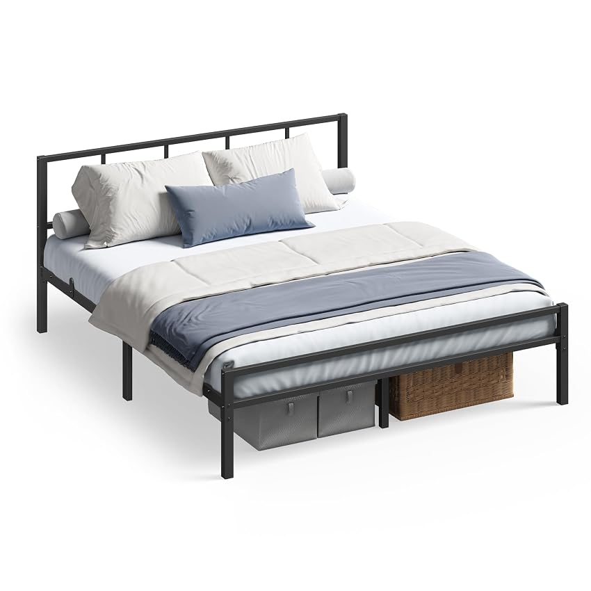 VASAGLE Struttura Letto Matrimoniale 160 x 200 cm