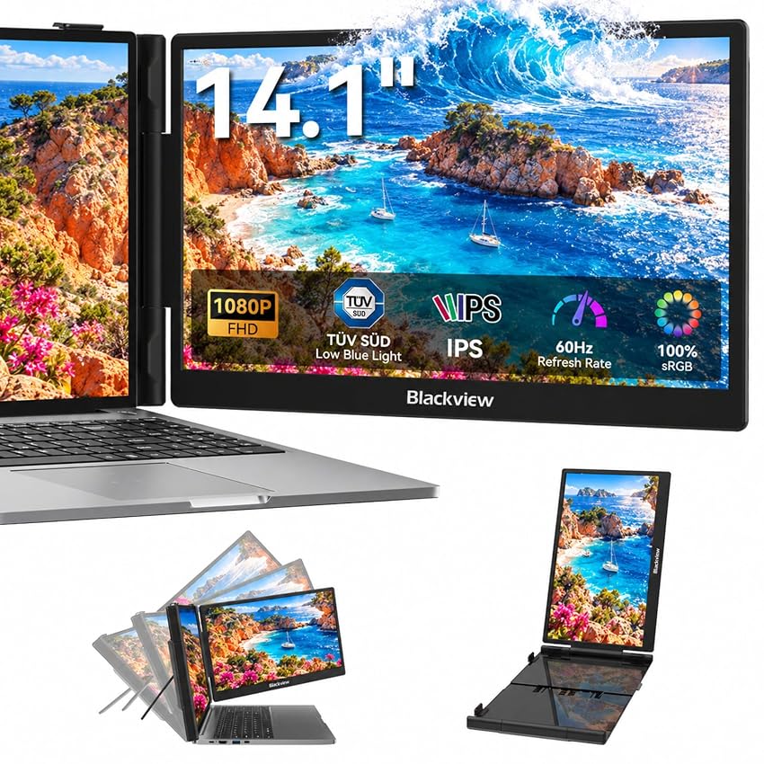 Blackview SCM5 Monitor portatile 14 pollici FHD IPS per laptop