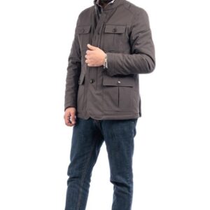 Giubbotto Uomo Sartoriale Giubbino Imbottito Invernale Giacca Elegante VEQUE
