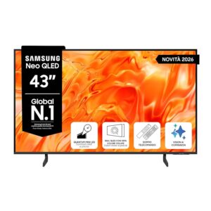 Samsung 43" QE43QN72HAUXZT NeoQLED 4K QD Mini LED Smart TV Vision AI 2026