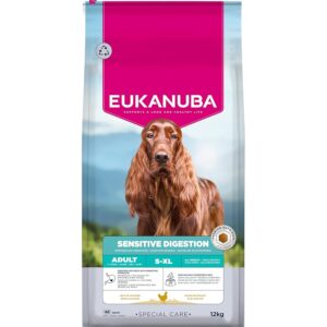 EUKANUBA Sensitive Digestion - Crocchette per cani con pollo e riso