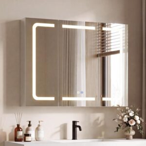 TRIUMPHKEY Specchiera Bagno con Luci