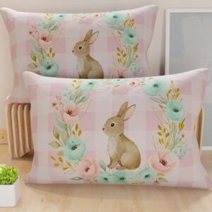 PETTI Artigiani Italiani - Coppia di Federe Cuscino Pasquali 80x50 cm in Microfibra