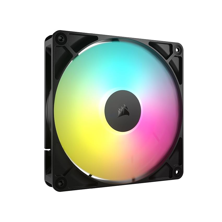CORSAIR RS140 ARGB 140 mm PWM Ventola – Connessione a Margherita – Basso Rumore –