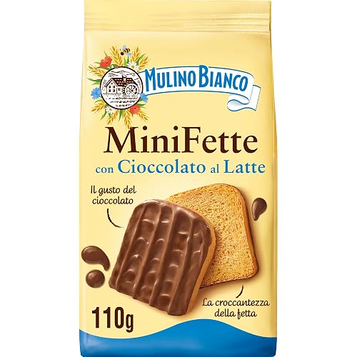Mulino Bianco Mini Fette con Cioccolato al Latte