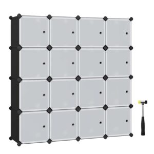 SONGMICS Armadio a 16 Cubi