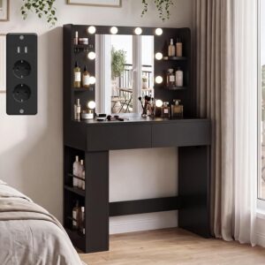 JUMMICO Toeletta con Specchio LED
