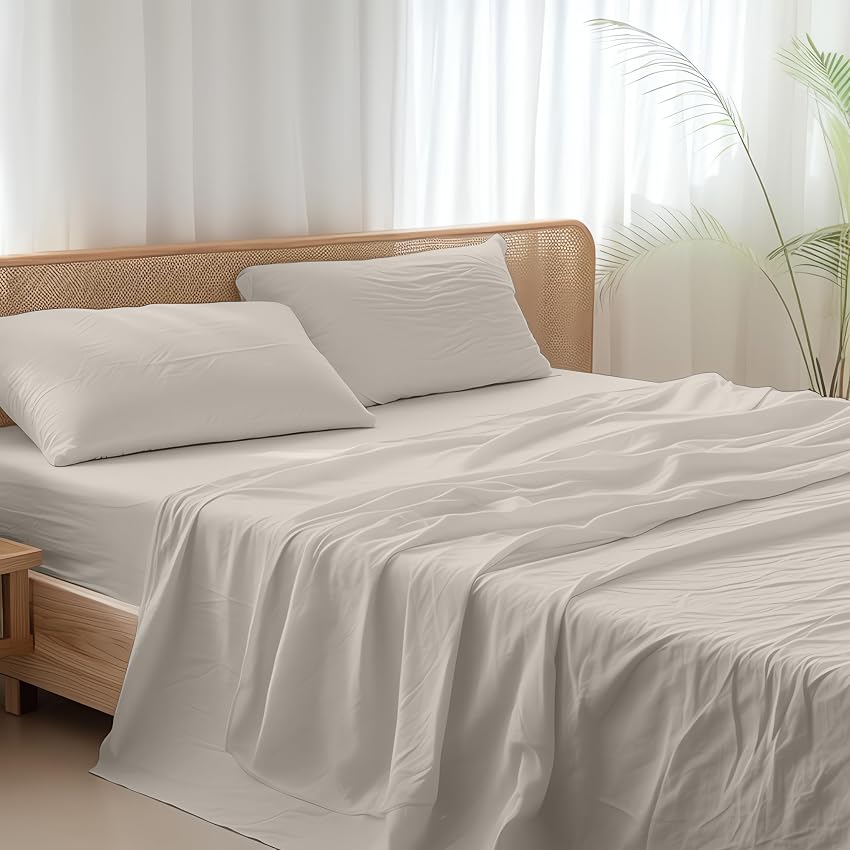 Ruggeri - Completo Letto - 100% Morbida Microfibra di Alta Qualità | 2 Federe + 1