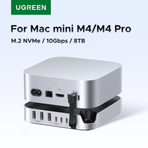 Stazione di collegamento USB HUB UGREEN per Mac Mini M4/M4 Pro