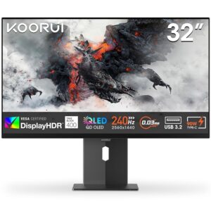 KOORUI S3241XO - Monitor da 32" 4K per Gaming