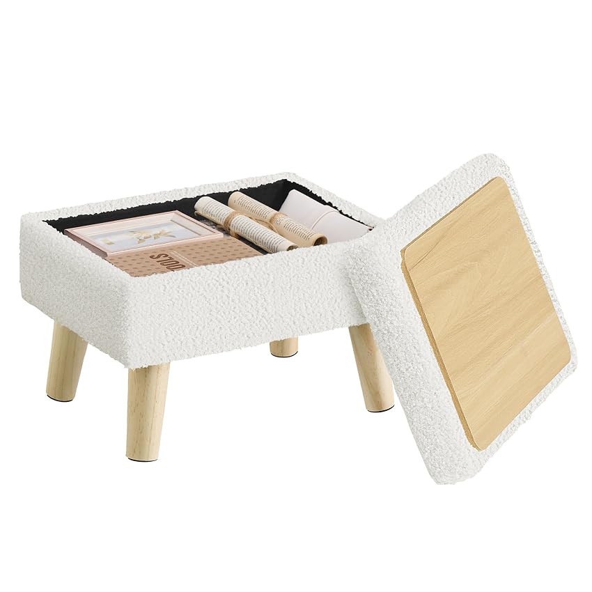 SONGMICS Pouf Contenitore